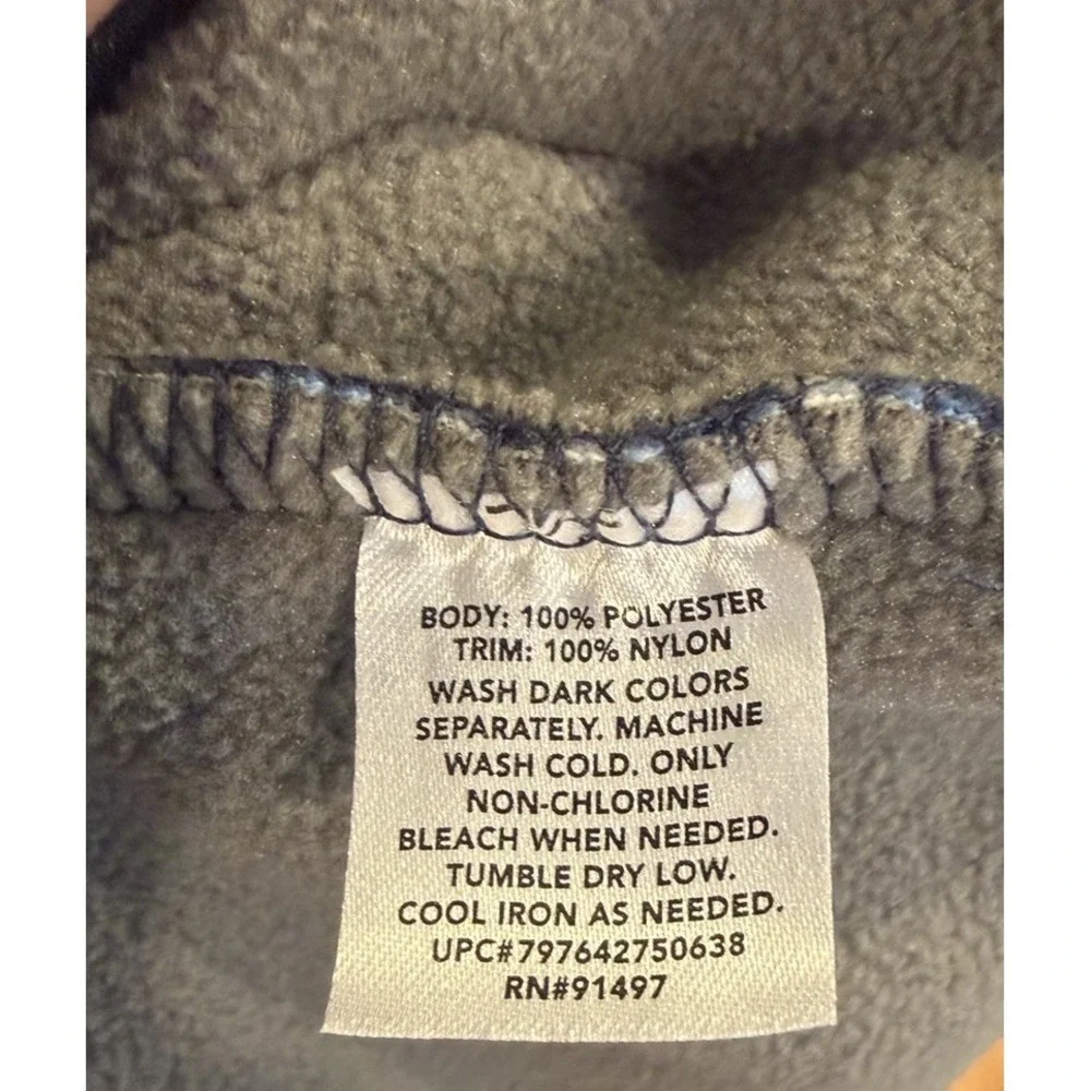Southern Grit Pullover Men's Fleece 1/4 Snap Striped Tundra Gorpcore Hike Camp M